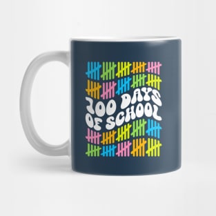 100 days of school Tally marks Mug